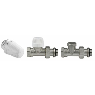 KIT DROIT 3/8'' ROBINET THERMOSTATIQUE