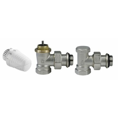 KIT EQUERRE 1/2'' ROBINET THERMOSTATIQUE