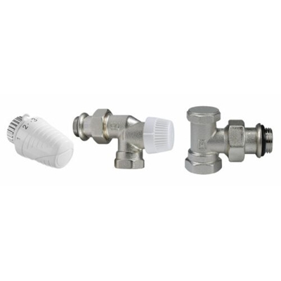 KIT EQUERRE INVERSEE 1/2'' ROBINET THERMOSTATIQUE
