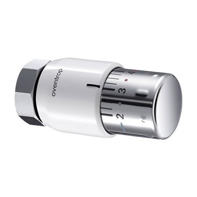 TETE THERMOSTATIQUE UNI SH BLANC CHROME OVENTROP