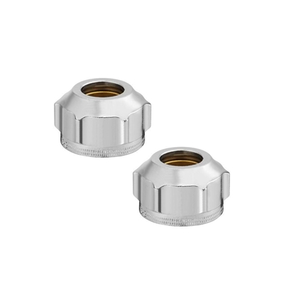 2 RACCORDS CU 12MM (CLIPSAGE/SERRAGE)  F3/4
