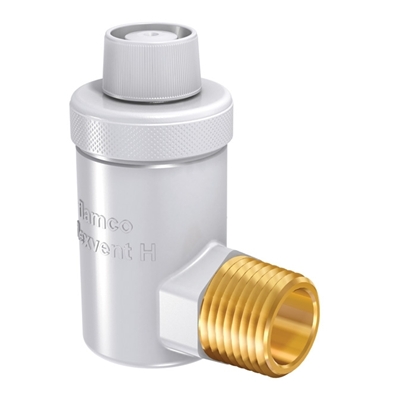 PURGEUR D'AIR AUTO 1/2 FLEXVENT HORIZONTAL BLANC