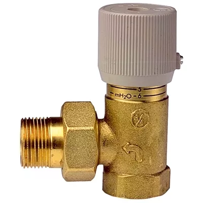 SOUPAPE DIFFÉRENTIELLE DE SURETÉ CHAUFFAGE À ÉCHELLE GRADUÉE