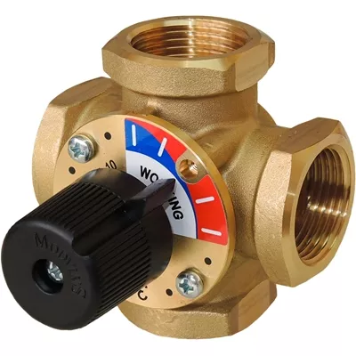 VANNE DE MÉLANGE LAITON 4 VOIES