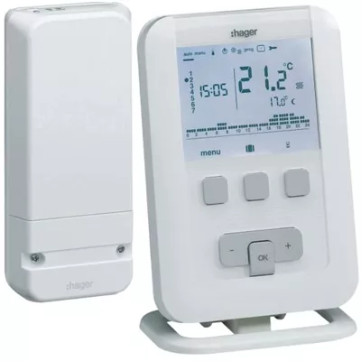 THERMOSTAT RADIO 7J + RECEPTEUR MURAL