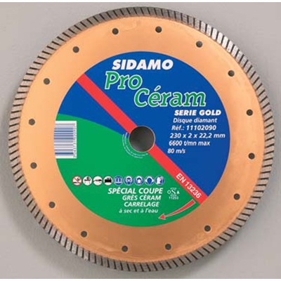 DISQUE DIAMANT PRO CÉRAM