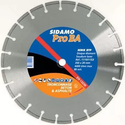 DISQUE DIAMANT PRO BA
