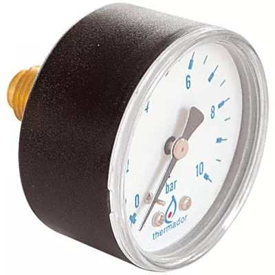 MANOMÈTRE SEC AXIAL 8X13 Ø 50MM