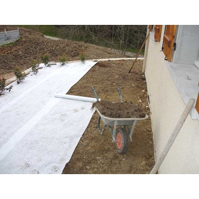 GEOTEXTILE GEO90 900G/M2 RL 25X1.00ML BLANC