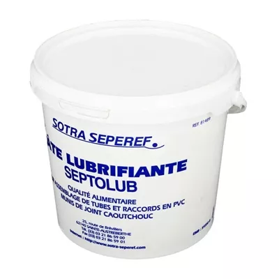LUBRIFIANT POUR JOINT DE TUBE PVC