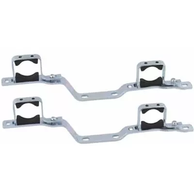 PAIRE DE SUPPORTS RÉGLABLES ISOPHONIQUES POUR COLLECTEURS GRK