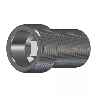 PAIRE RACCORD DROIT CHROMÉ POUR STARFIX