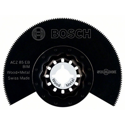 LAME SEGMENT Ø 85MM BIM BOIS/METAL ACZ85EB