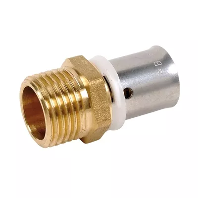 RACCORD À SERTIR FIXE MÂLE