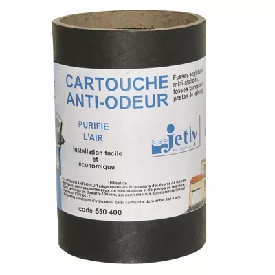 CARTOUCHE ANTI-ODEUR Ø 100MM POUR FOSSE
