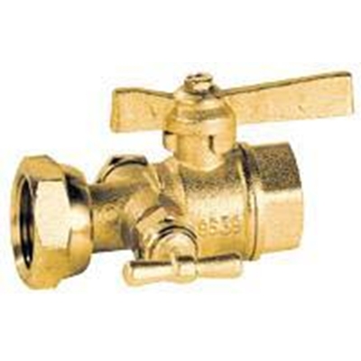 VANNE SPHERE 20X27 FEM A ECROU 20X27 A PURGE