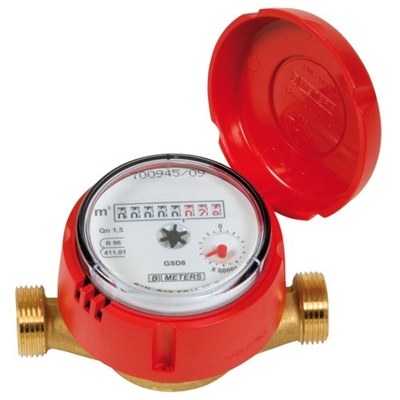 COMPTEUR DIVISIONNAIRE 20X27 EAU CHAUDE