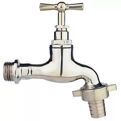 ROBINET D'ARROSAGE AVEC TÊTE À POTENCE BROSSÉE