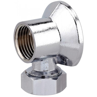 APPLIQUE 1/2 FEM ECROU 14 CHROME SERIE LOURDE
