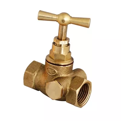 ROBINET DOUBLE FEMELLE À BOUCHON