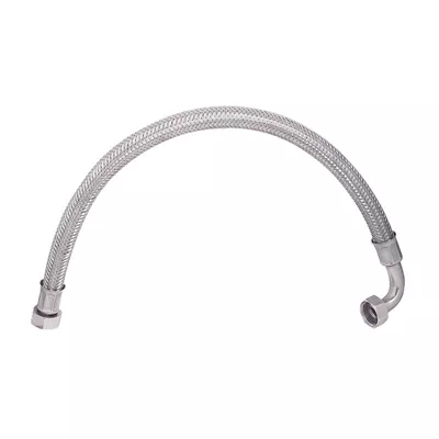 FLEXIBLE SANITAIRE Ø 8 MM 15 X 21 FF AVEC COUDE