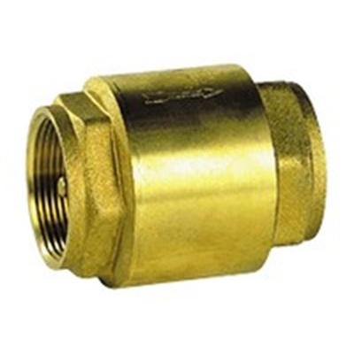 CLAPET ANTI-RETOUR 50X60 F/F OBTURATEUR LAITON/INOX REF 305009