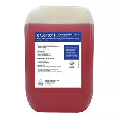 FLUIDE CALOPORTEUR CALOP30F PREDILUE 40% 20L.ANTIGEL CHAUFFA