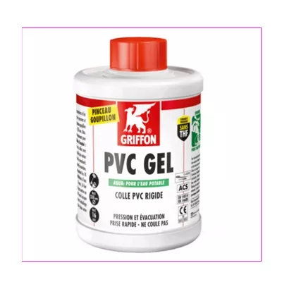 COLLE PVC GEL AQUA POT 1KG EAU POTABLE