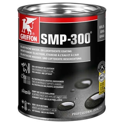 SMP-300 ENDUIT ELASTIQUE ETANCHE A L'EAU - BLANC POT 1KG