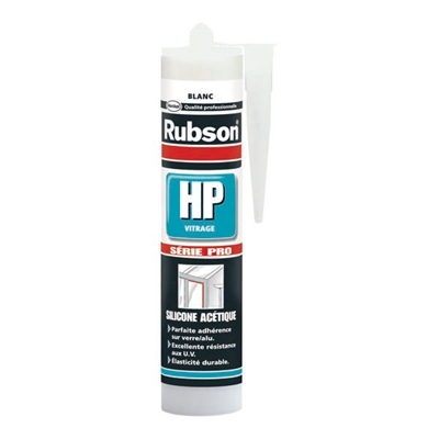 MASTIC SILICONE SPÉCIAL VITRAGE RUBSON HP