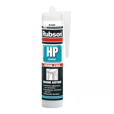 MASTIC SILICONE SPÉCIAL VITRAGE RUBSON HP