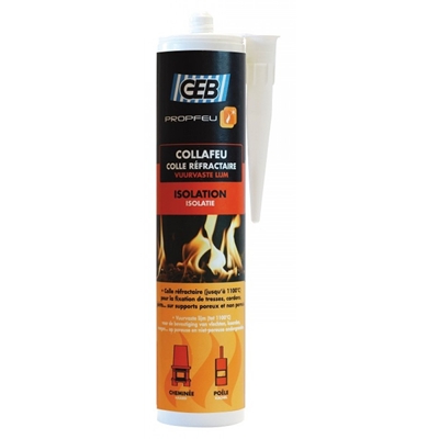 COLLE REFRACTAIRE COLLAFEU CARTOUCHE 310ML