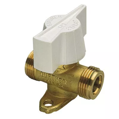 VANNE 1/4 DE TOUR GAZ HAUTE PRESSION FILETAGE MÂLE 20X150