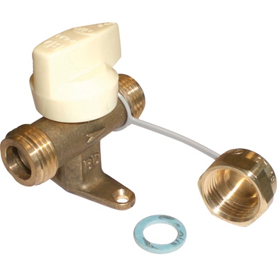 ROBINET ROAI GAZ NATUREL 15X21 M/M AVEC BOUCHON