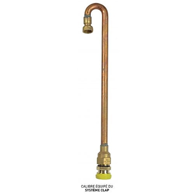 CROSSE 180° FEM. JOINT PLAT 1/2 FLEXICLIC DN15 POUR ROAI