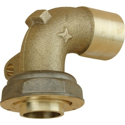RAC. GAZ ECROU COMPTEUR 6/20 CU28MM COUDE PATTE+JOINT