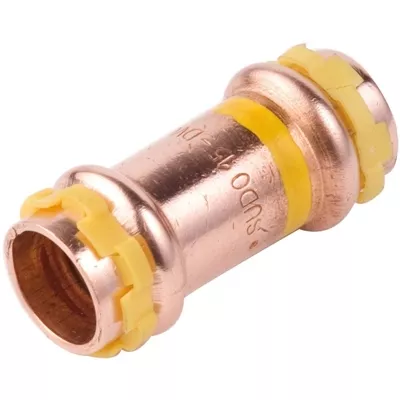 MANCHON CUIVRE ÉGAL À SERTIR GAZ FF