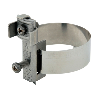 ETRIER DE MISE A LA TERRE POUR TUBE INOX FLEXIPIPE