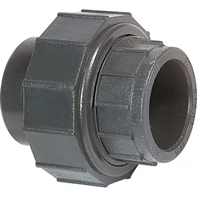 UNION 3 PIÈCES PVC-U PN16 FF B3P