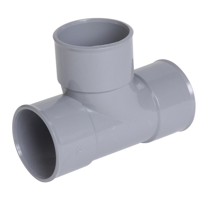TE PIED BICHE PVC EVAC. Ø32MM 87° F/F/F TF188 NICOLL