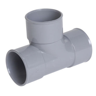 TE PIED BICHE PVC EVAC. Ø40MM 87° F/F/F TH188 NICOLL