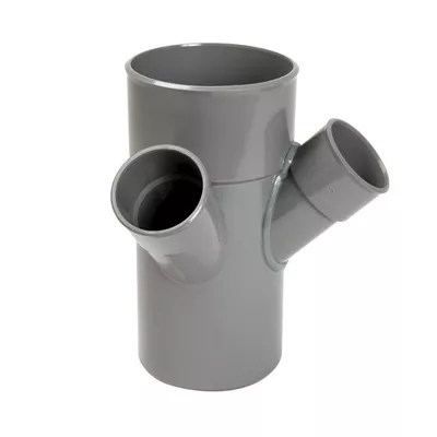 EMBRANCHEMENT DOUBLE 45° MFFF A L'EQUERRE