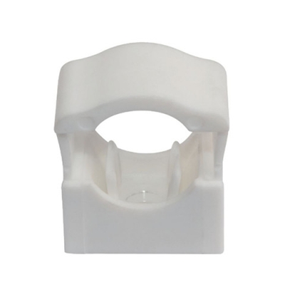 BTE 100 COLLIERS COLLCLIP DOUBLE TUBE Ø12 A 22 BLANC
