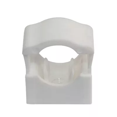 BTE 100 COLLIERS COLLCLIP DOUBLE TUBE Ø12 A 22 BLANC