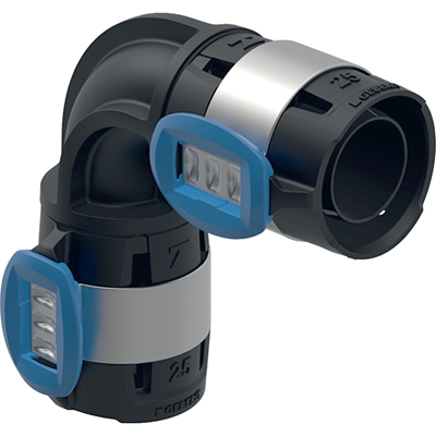COUDE FLOWFIT: 90 PPSU D=16MM
