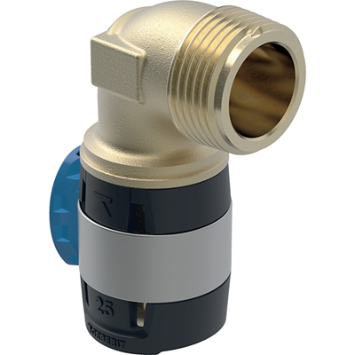 COUDE RACCORD 90° GEBERIT FLOWFIT AVEC FILETAGE MÂLE D=16MM, R=1/2''