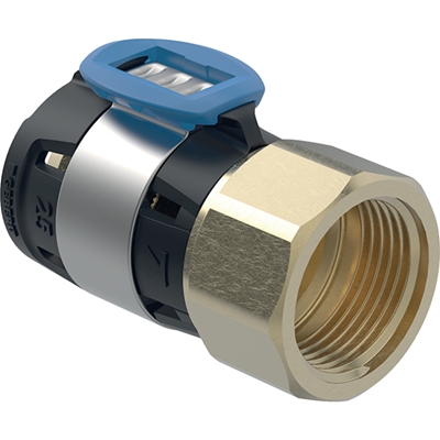 RACCORD GEBERIT FLOWFIT AVEC FILETAGE FEMELLE D=16MM, RP=1/2''