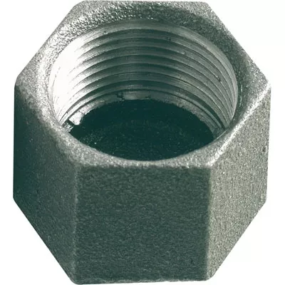 BOUCHON FONTE MALLÉABLE FEMELLE 300 NOIR