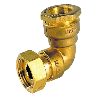 COUDE DECA A ECROU 3/4 PE 25MM 800155