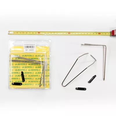 COQUE 2 RESSORTS  EPINGLE COUDE LAKCHO 4060602